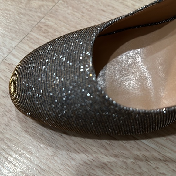 New Banana Republic Hello Sole Mate Glitter Heels Size 8 - Picture 8 of 9
